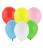 Set 50 de baloane pastel, 23 cm, multicolor, Godan