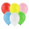 Set 50 de baloane pastel, 23 cm, multicolor