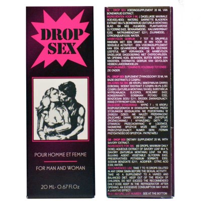 Drop Sex - Afrodisiac Picături Unisex 20 ml foto