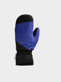 Mănuși de schi Thinsulate pentru băieți - albastre, 4F Sportswear