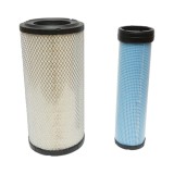 Set filtru aer interior si exterior Bobcat, Case, Caterpillar, Deutz, Fiat, John Deere cod OEM C17337/2, CF990/2, KA160089