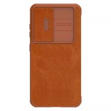Nillkin - Qin Leather PRO Case - Samsung Galaxy S23 Plus - Brown