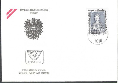 Austria &amp;Ouml;sterreich 1981 500 Jahre FDC K.161 foto