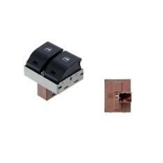 Buton , comutator macara usa Volkswagen Polo (9n/9n3), 10.2001-08.2009; Seat Ibiza/Cordoba (6l), 02.2002-04.2008, dublu