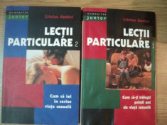 LECTII PARTICULARE , VOL I - CUM SA IEI IN SERIOS VIATA SEXUALA , VOL II - CUM SA TRAIESTI PRIMII ANI DE VIATA SEXUALA de CRISTIAN ANDREI , 2001 foto