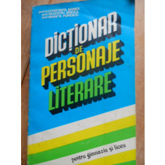 Dictionar De Personaje Literare - Constanta Barboi Silvestru Boatca Marieta Popescu ,530276