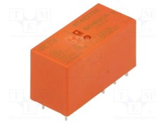 Releu electromagnetic DPDT TE Connectivity 230VAC 8A 8A/250VAC RT2
