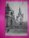 HOPCT 12980 CAPELA -CASTELUL CHANTILLY IN ANUL 1912 -FRANTA -STAMPILA-TIMBRU --CIRCULATA