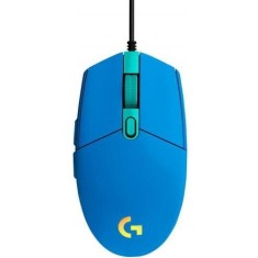 MOUSE USB OPTICAL G203/BLUE 910-005798 LOGITECH