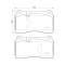 Placute frana Audi A3 Sportback (8pa) 09.04-12.15, Tt (8j3) 07.06-01.15 ; Cupra Ateca (Kh7 Khp Kbp) 09.18-, Formentor (Km7) 07.20-, Leon (Kl1 Ku1) 09