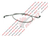 Furtun pompa frana 92cm, cauciuc/metal, rezistent la presiune