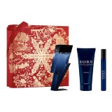 Carolina Herrera Bad Boy Cobalt Elixir Set cadou pentru Bărbați 100 ml EDP + 100 ml gel de duș + EDP 10 ml