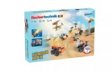 Kit constructie STEM 10 modele interactive Junior Max, Fischertechnik, +5 ani
