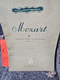 Partitura, Sonatine vieneze pentru pian - Mozart