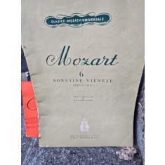 Partitura, Sonatine vieneze pentru pian - Mozart