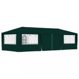 Cort de petrecere profesional pereti laterali verde 4x9m 90g/m&sup2; GartenMobel Dekor, vidaXL