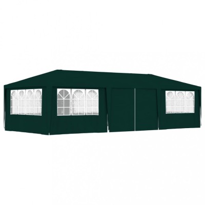 Gossi cort de petrecere profesional pereti laterali verde 4x9m 90g/m2 foto