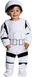 Costum de pluș Star Wars Clasic Stormtrooper Deluxe pentru copii 6-12 luni, Oem