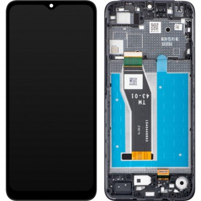 Display cu Touchscreen Motorola Moto E13, cu Rama, Negru, Service Pack 5D68C22340 foto