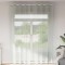 Perdele Voile cu Oelii 2 buc Gri deschis 140x300 cm