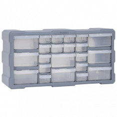 vidaXL Organizator cu 22 de sertare, 49 x 16 x 25,5 cm