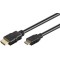 Cablu Mini HDMI v1.4 High Speed with Ethernet 1.5m HDMI (type A) -