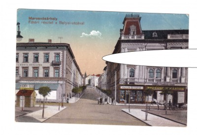 CP Targu Mures - Calea Bolyai, circulata 1918, aproape impecabila foto