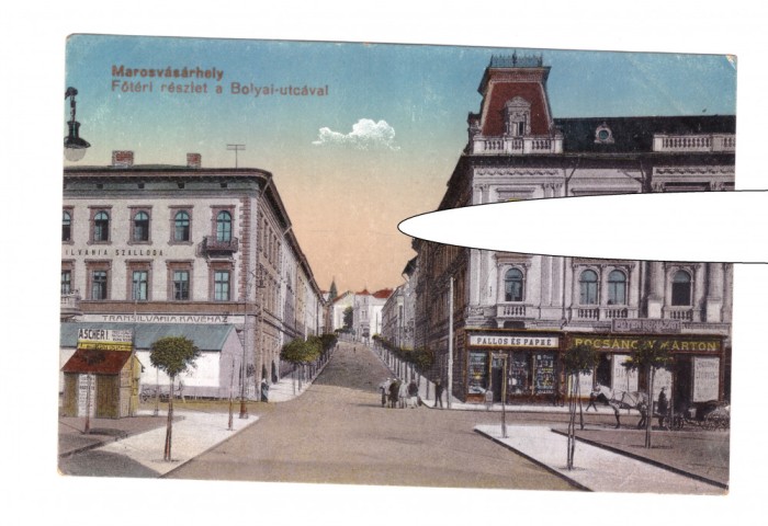 CP Targu Mures - Calea Bolyai, circulata 1918, aproape impecabila