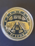 Moneda de argint 925 - 21 Ecus &quot;Eurotunnel&quot; Gibraltar, 1993 - G 4277, Europa