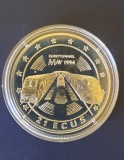 Moneda de argint 925 - 21 Ecus &quot;Eurotunnel&quot; Gibraltar, 1993 - G 4277, Europa