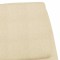 Scaun de relaxare, crem, material textil - 6