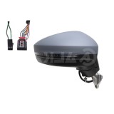 Oglinda usa exterioara VW Tiguan, 05.20, partea Dreapta, reglare electrica; grunduit; incalzit; sticla convexa; rabatabil; memorie; 15 pini; cu