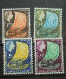 SWAZILAND SERIE ELISABETA II MH, Nestampilat