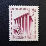 Germania (Deutsches Reich) 1939 - "Reichs-Gartenschau Stuttgart 1939" 15+5 Pf. (Marcă Poștală Neștampilată) - Cod: -OD1
