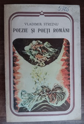myh 24s - Vladimir Streinu - Poezie si poeti romani - ed 1983 foto