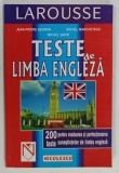 TESTE de LIMBA ENGLEZA, 200 TESTE PENTRU EVALUAREA SI PERFECTIONAREA CUNOSTINTELOR DE LIMBA ENGLEZA de JEAN-PIERRE BERMAN ... MICHEL SAVIO, 1999