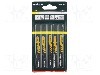 Panza de fierastrau - set, pentru ferastrau electric, metal, tabla, material bimetal, METABO - 623979000