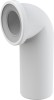 Cot WC Alcadrain 90&deg; A90-90, Conector Vas WC, Polipropilena, Racord 110mm