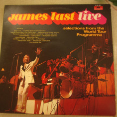 JAMES LAST - Live World Tour Programme - 2 LP Vinil Polydor Anglia