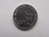1 FRANC 1979 STATELE AFRICANE DE VEST