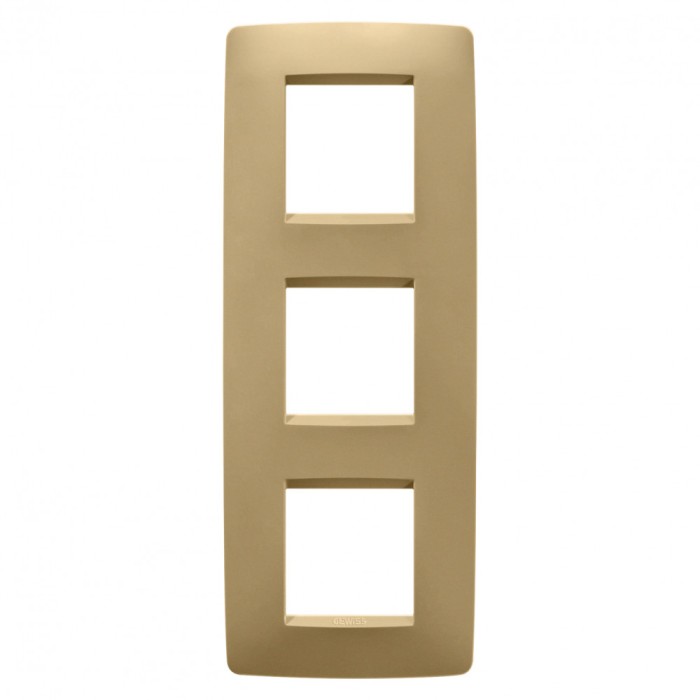 Rama Ornament 3P verticala ONE Gewiss Chorus auriu GW16127VO