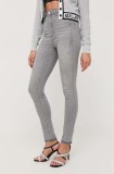 Karl Lagerfeld jeansi femei, culoarea gri