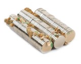 Magnet neodim disc 10mm x 1,5mm cu adeziv