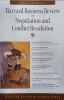 Harvard business review on negotiation and conflict resolution