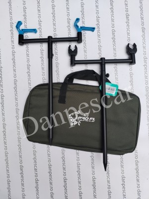 Set 2 BUZZ BAR FEEDER CU picheti reglabili si suporti feeder+geanta transport foto