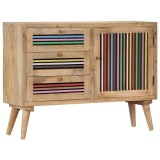 Cumpara ieftin Servanta, 100x30x75 cm, lemn masiv de mango