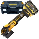 Dewalt DCG409VST1 - Polizor unghiular cu 1 acumulator Li-Ion 18 V 6 Ah 125 mm valiza speciala