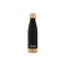 Sticla termoizolanta bambus calatorii Nava 500 ml negru,