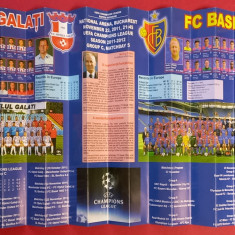 Program meci fotbal OTELUL GALATI - FC BASEL (Champions League 22.11.2011)