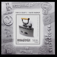 RO 2012 LP 1934 "Fiare de calcat (I) - Colectii romanesti " , colita 525 , MNH